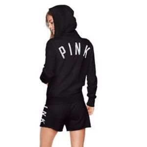 NWT VS Pink Perfect Full Zip Hoodie